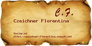 Czeichner Florentina névjegykártya